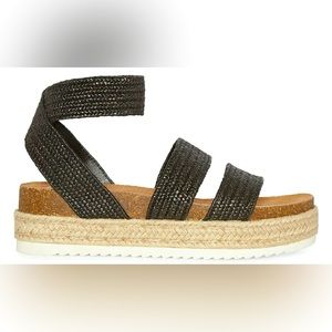 POP Paradiso Women’s Sandals (Wedges). Brand New 9.5